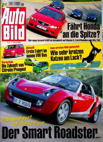 Deckblatt Auto Bild (06/2003)